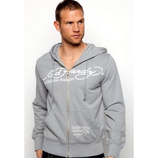 Mens Death Before Dishonor Basic Hoody in Gray