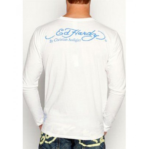 Men's ED Hardy long sleeve T-shirts,Ed Hardy Long Tee home collection