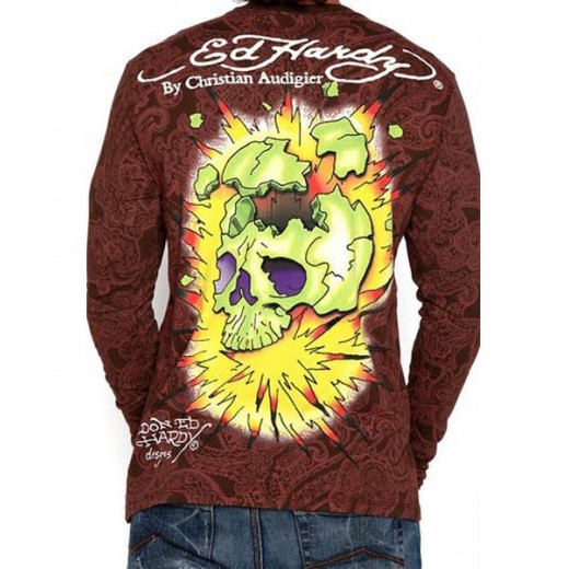Men's ED Hardy long sleeve T-shirts,Ed Hardy Long Tee Outlet Store