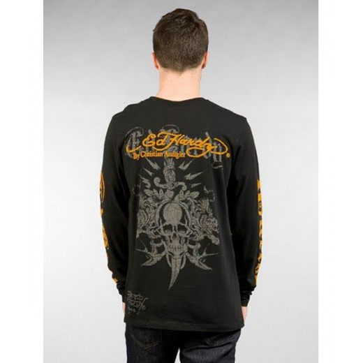 Men's ED Hardy long sleeve T-shirts,Ed Hardy Long Tee newest collection