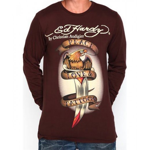 Men's ED Hardy long sleeve T-shirts,Ed Hardy Long Tee Online Sale