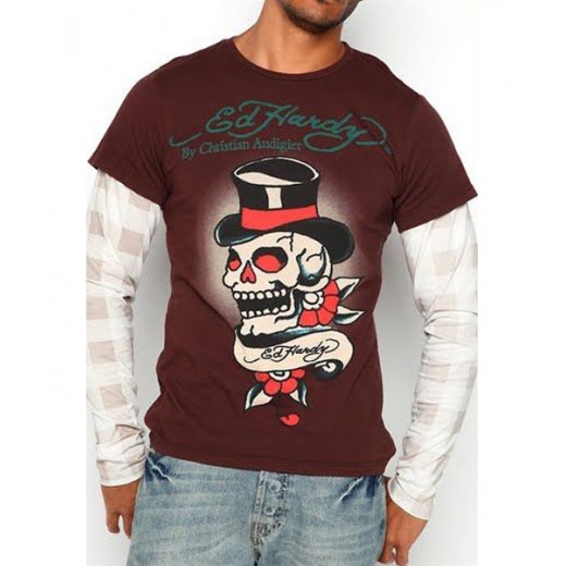 Men's ED Hardy long sleeve T-shirts,official online website