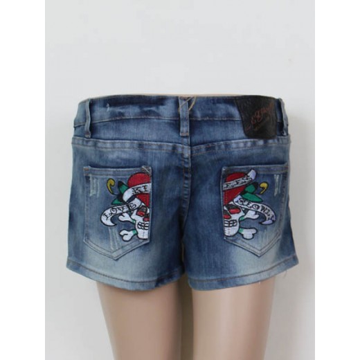 Womens Jean Shorts,Ed Hardy multiple colors
