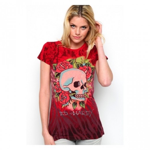 Skulls And Roses Specialty Tee,online leading retailer